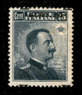 Regno - Vittorio Emanuele III - 1916 - 20 Cent Su 15 (106 G) Con Soprastampa A Cavallo - Gomma Originale - Molto Ben Cen - Otros & Sin Clasificación