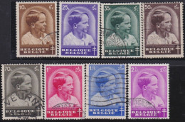 Belgie  .   OBP    .    438/445    .    O  (439: **)      .   Gestempeld     .   /   .    Oblitéré - Used Stamps