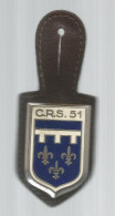 Insigne, Pucelle, C.R.S. 51, Saran-Orléans, 45, Drago Marne La Vallée Noisiel, Frais Fr 2.95 E - Polizei