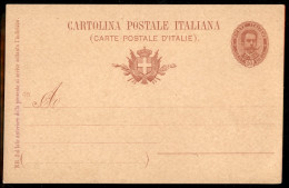 Regno - Interi - 1895 - Cartolina Postale Da 10 Cent Umberto (C25) - Intestazione Pubblicitaria Al Retro Milan-Hotel De  - Andere & Zonder Classificatie