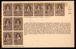 Regno - Interi - 1897 - Dogi Veneziani - Cartolina Postale Di Commissione Privata (CC 20C - Testo In Inglese) - Numero I - Other & Unclassified