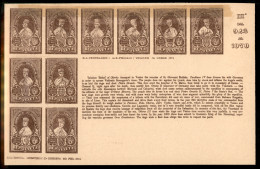 Regno - Interi - 1897 - Dogi Veneziani - Cartolina Postale Di Commissione Privata (CC 20C - Testo In Inglese) - Numero I - Autres & Non Classés