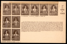 Regno - Interi - 1897 - Dogi Veneziani - Cartolina Postale Di Commissione Privata (CC 20C - Testo In Inglese) - Numero X - Sonstige & Ohne Zuordnung