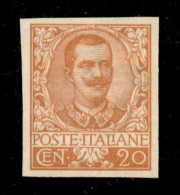 Regno - Saggi - 1901 - Prova D’Archivio - 20 Cent Floreale (P72) - Sempre Senza Gomma (280) - Other & Unclassified