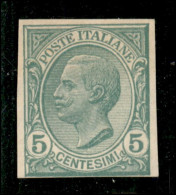 Regno - Saggi - 1906 - Prova D’Archivio - 5 Cent Leoni (P81) - Sempre Senza Gomma (400) - Altri & Non Classificati