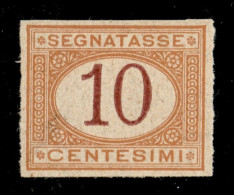 Regno - Saggi - 1890 - Prova Di Macchina - 10 Cent (21) - Sempre Senza Gomma - Altri & Non Classificati