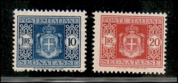 Luogotenenza - 1945 - 10 + 20 Lire Segnatasse (95/96) - Insieme Di 2 Valori - Gomma Integra (140+) - Altri & Non Classificati