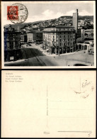 Trieste  - Trieste AMG VG - 20 Cent (4hk) Con Soprastampa Spostata - Usato Su Cartolina - Trieste 17.9.47 - Altri & Non Classificati