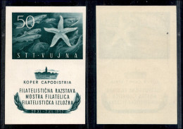 Trieste  - Trieste B - 1952 - Foglietti - 50 Din Capodistria (3) - Gomma Integra (150) - Andere & Zonder Classificatie