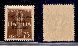 Emissioni Locali - Teramo - 1944 - 75 Cent (14) - Gomma Integra (275) - Autres & Non Classés