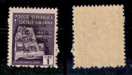 C.L.N. - Imperia - 1945 - 1 Lira (8dc) Senza Trattino Dopo 4 - Gomma Integra (210) - Sonstige & Ohne Zuordnung