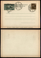C.L.N. - Torino - 1944 - Biglietto Postale Da 25 Cent (B37) Ricoperto Con 2 Valori CLN (CEI 15 Varietà + 17) Usati A Viù - Andere & Zonder Classificatie