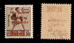 C.L.N. - Valle Bormida - 1945 - 30 Cent (4A) - Gomma Integra - Raybaudi (500) - Otros & Sin Clasificación