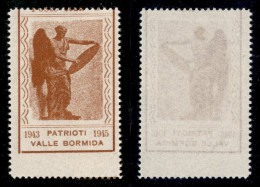 C.L.N. - Valle Bormida - 1945 - 5 Cent (9gaa) Con Dentellatura Orizzontale Spostata In Basso (senza Valore) - Sempre Sen - Otros & Sin Clasificación