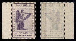 C.L.N. - Valle Bormida - 1945 - 50 Cent (12bb) Con Filigrana Lettere - Gomma Integra (750) - Sonstige & Ohne Zuordnung