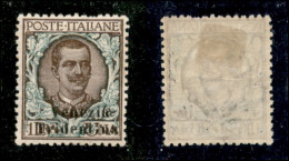 Occupazioni I Guerra Mondiale - Trentino-Alto Adige - 1918 - 1 Lira Floreale (27) - Gomma Originale (260) - Andere & Zonder Classificatie