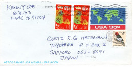 70651 - USA - 2008 - 30¢ GAAerogramm M ZusFrankatur CITY OF INDUSTRY -> Japan M Nachtraeglich-entwertet-Stpl TOYOHIRA - Cartas & Documentos