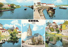 Creil * Souvenir De La Commune * Péniche Batallerie - Creil