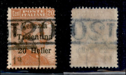 Occupazioni I Guerra Mondiale - Trentino-Alto Adige - Bolzano 3 - 1918 - T20 Su 20 Cent Su 20 Michetti Segnatasse (22) U - Sonstige & Ohne Zuordnung