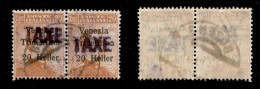 Occupazioni I Guerra Mondiale - Trentino-Alto Adige - Bolzano 3 - 1918 - Taxe Su 20 Heller (32 Varietà) Con Soprastampe  - Other & Unclassified