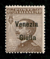 Occupazioni I Guerra Mondiale - Venezia Giulia - 1918 - 40 Cent (25) - Gomma Integra - Andere & Zonder Classificatie