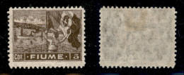 Occupazioni I Guerra Mondiale - Fiume - 1919 - 5 Corone Fiume (B47 - Carta B) - Gomma Originale (180) - Autres & Non Classés