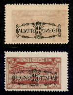 Occupazioni I Guerra Mondiale - Fiume - 1924 - 60 Cent Regno D'Italia Espressi (9p Varietà I) Con Soprastampa In Basso + - Autres & Non Classés