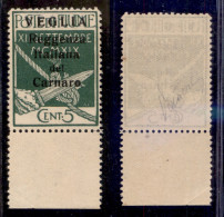 Occupazioni I Guerra Mondiale - Veglia - 1920 - 5 Cent (5) Bordo Foglio - Gomma Integra (100+) - Otros & Sin Clasificación