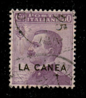 Uffici Postali All'Estero - Levante - La Canea - 1909 - 50 Cent Michetti (19) - Usato - Ottimamente Centrato - Autres & Non Classés