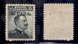 Uffici Postali All'Estero - Levante - Costantinopoli - 1908 - 30 Para Su 15 Cent (10) - Gomma Originale - Otros & Sin Clasificación