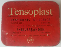 TENSOPLAST SNELVERBANDEN - PANSEMENTS D'URGENCE - SMALL OLD METAL BOX - Lattine