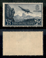 Colonie - Africa Orientale Italiana - 1938 - 25 Lire Posta Aerea (11) - Gomma Originale (50) - Altri & Non Classificati