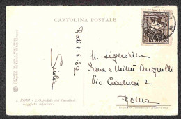 Colonie - Egeo - Emissioni Generali - 1932/1940 - Quattro Cartoline E Un Intero Postale Per L'Italia Con Affrancature De - Sonstige & Ohne Zuordnung
