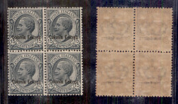 Colonie - Eritrea - 1920 - 15 Cent Leoni (47) - Quartina - Gomma Integra - Other & Unclassified