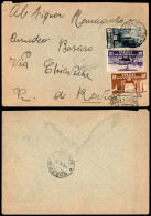 Colonie - Eritrea - Asmara Concentr. Suss. P.M. - Busta Per Rovigo Del 31.7.36 (206 + 208 + 209) - Otros & Sin Clasificación