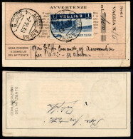 Colonie - Etiopia - Addis Abeba (Succ. 2) - 1 Lira (21 Aerea - Eritrea) Su Ricevuta Vaglia Del 7.11.39 - Sonstige & Ohne Zuordnung