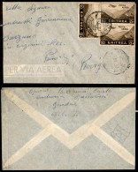 Colonie - Etiopia - Gondar/Etiopia (P.ti 5) - Tre 50 Cent Pittorica (18 - Aerea) Su Busta Per Rovigo Del 19.6.37 - Otros & Sin Clasificación