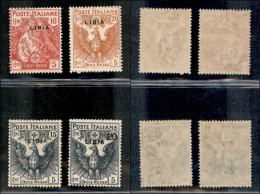 Colonie - Libia - 1915/1916 - Croce Rossa (13/16) - Serie Completa - Gomma Integra (350) - Otros & Sin Clasificación