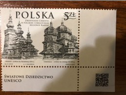 Poland 2015. MI 4811 ND. Black Print. Wooden Churches. MNH** - Ongebruikt