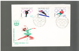 Polonia - 25 1 1964 Fdc Giochi Olimpici Innsbruck - Inverno1964: Innsbruck