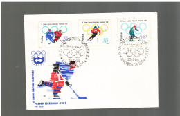 Polonia - 25 1 1964 Fdc Giochi Olimpici Innsbruck - Invierno 1964: Innsbruck