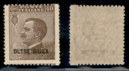 Colonie - Oltre Giuba - 1925 - 40 Cent Michetti (9 Varietà) - Formato Diverso (23 X 25) - Gomma Integra - Sonstige & Ohne Zuordnung
