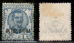 Colonie - Oltre Giuba - 1926 - 1,25 Lire Floreale (43) - Usato (250) - Other & Unclassified