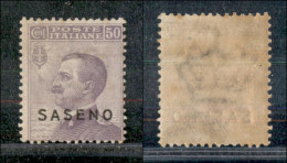 Colonie - Saseno - 1923 - 50 Cent Michetti (6) - Gomma Integra - Otros & Sin Clasificación