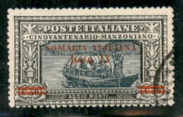 Colonie - Somalia - 1924 - 13 Besa Su 30 Cent Manzoni (57) - Usato - Autres & Non Classés