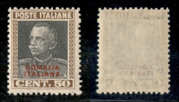 Colonie - Somalia - 1928 - 50 Cent Parmeggiani (117) - Gomma Integra (150) - Andere & Zonder Classificatie