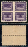 Colonie - Somalia - 1932 - 7 1/2 Cent Pittorica (168) In Quartina - Gomma Integra (500) - Otros & Sin Clasificación