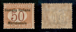 Colonie - Somalia - 1906 - 50 Cent (6) - Gomma Originale (110) - Andere & Zonder Classificatie