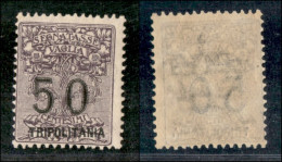 Colonie - Tripolitania - 1924 - 50 Cent Segnatasse Per Vaglia (3) - Gomma Integra - Autres & Non Classés