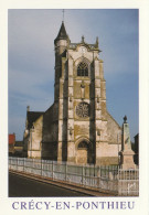 CRECY EN PONTHIEU . -  L'Eglise. CPM - Crecy En Ponthieu